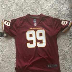 Kids Burgundy Football Jersey